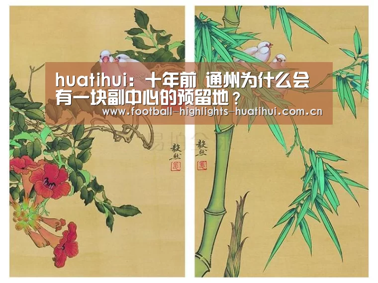 huatihui:十年前 通州为什么会有一块副中心的预留地?(图2) 华体会
